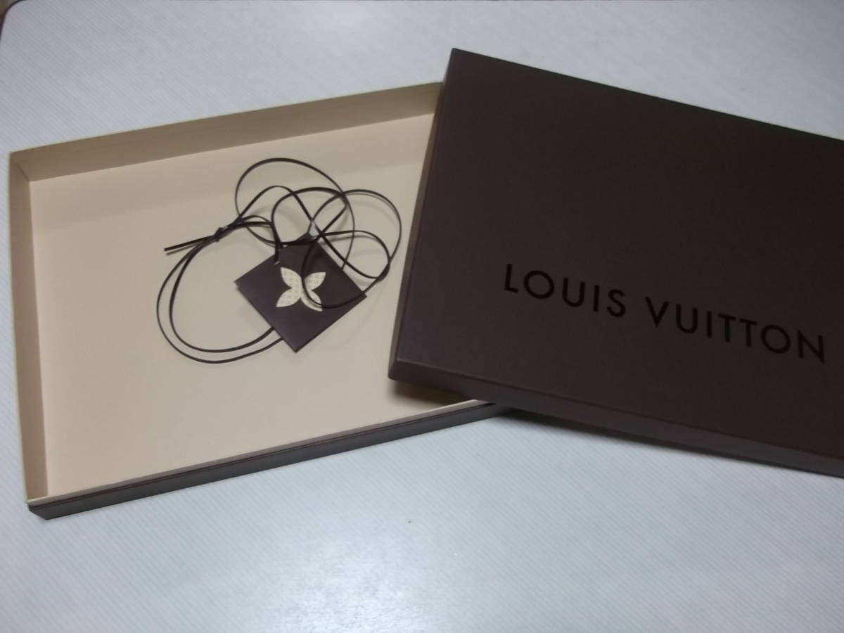 LOUIS VUITTON ルイ・ヴィトン 空箱・紙袋・革ひも 箱 約35×46.5×8cmの画像3