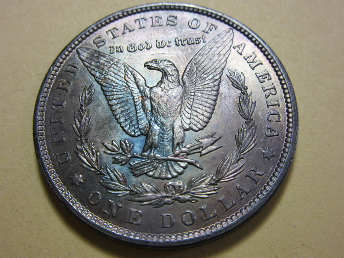１５、アメリカ ONE DOLLAR銀貨 １９００年 ２６，８１ｇ 品位９００の画像6