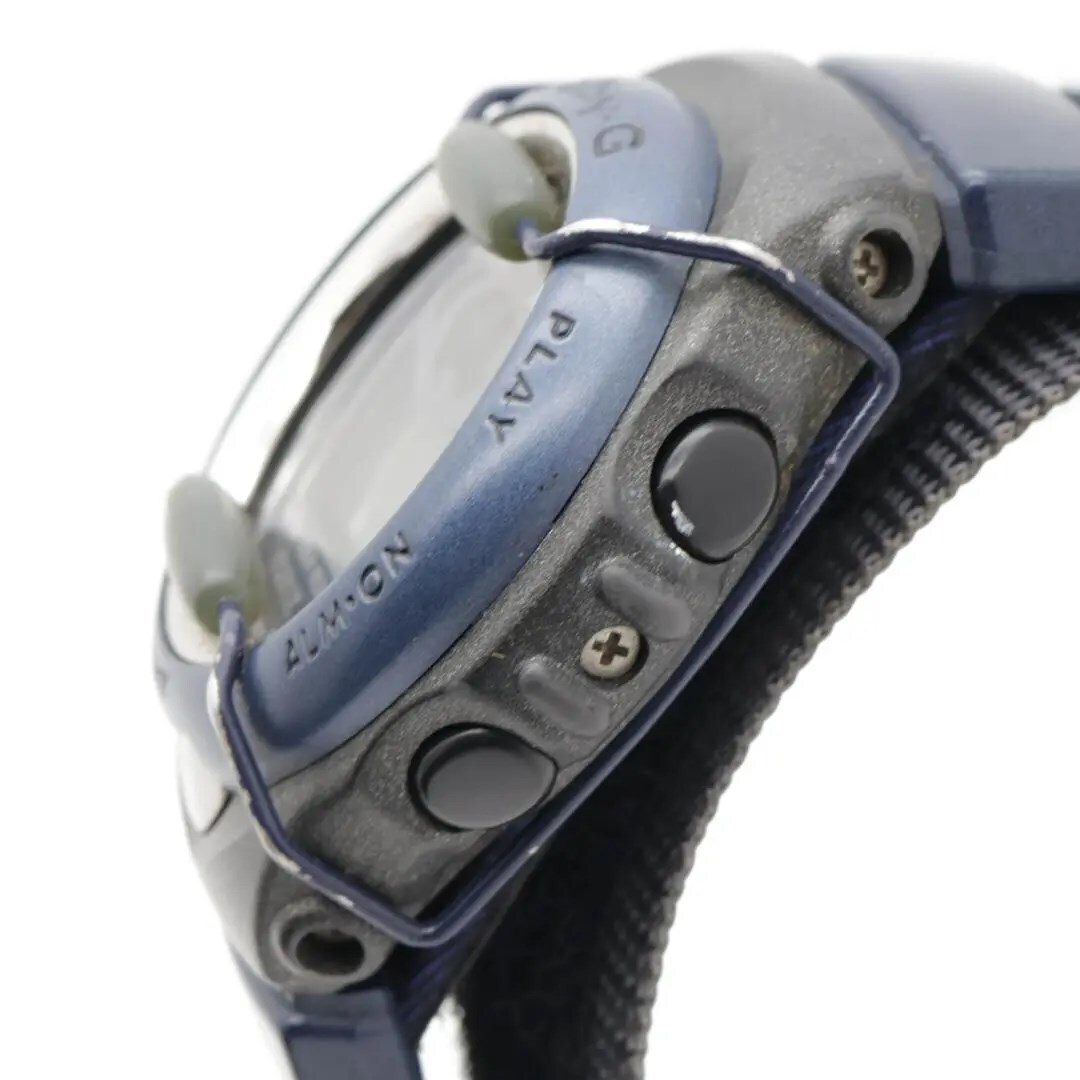 《希少》 Baby-G 腕時計 ネイビー デジタル クォーツ レディース f の画像6