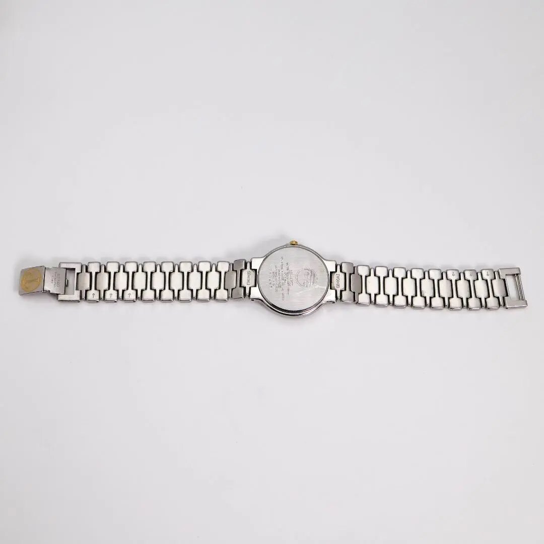 《希少》SEIKO PRESAGE 腕時計 ネイビー デイト 10気圧防水m_画像10