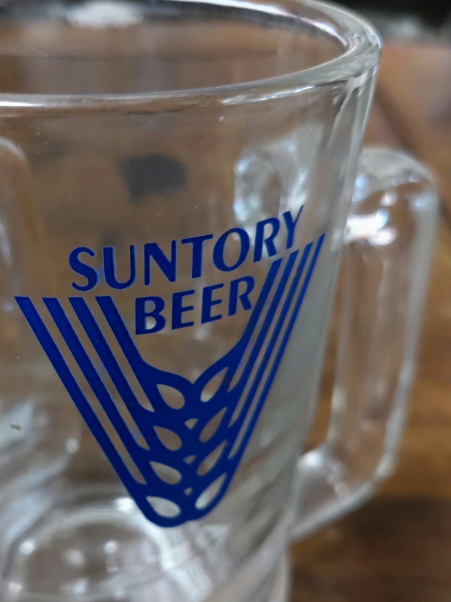  beer jug Suntory beer SUNTORY raw beer beer mug . high highball Via garden 