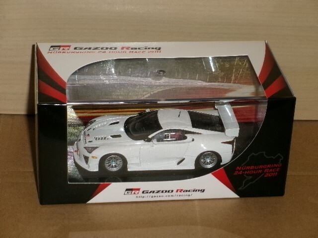 ■1/43 EBBRO GAZOO Racing Nurburgring 24-hour Race 2011 LEXUS LFA TEST CAR