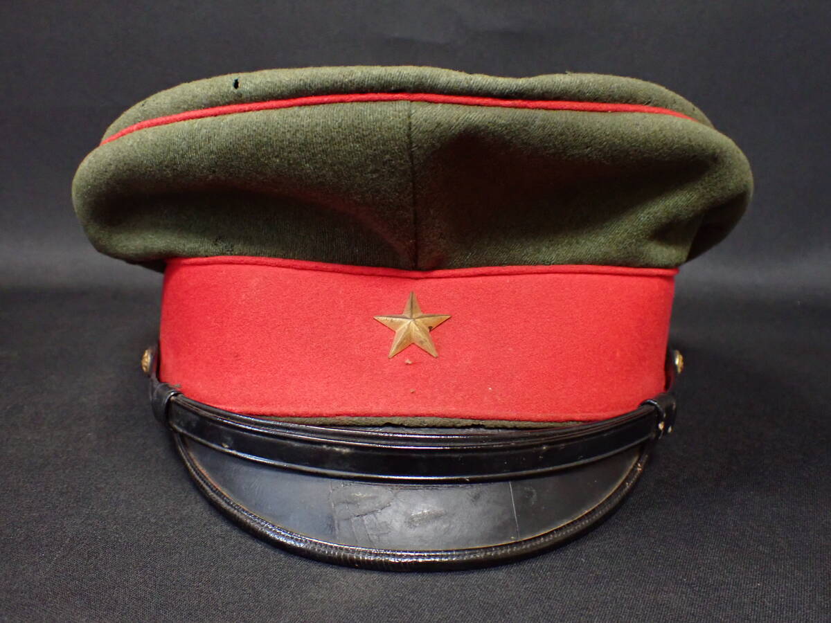 【近】旧日本軍 当時物 大日本帝国陸軍 将校帽の画像2