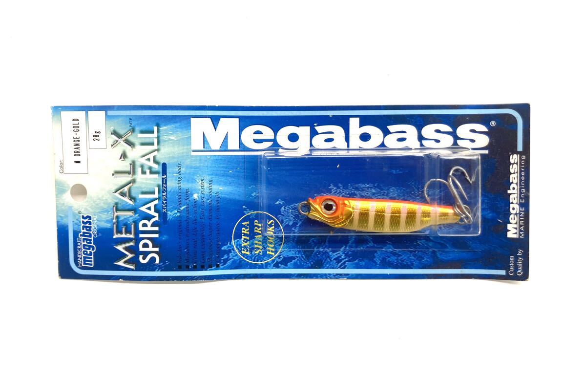 未使用☆メガバス MEGABASS メタルX スパイラルフォール 28g 検索(釣猫)_画像1