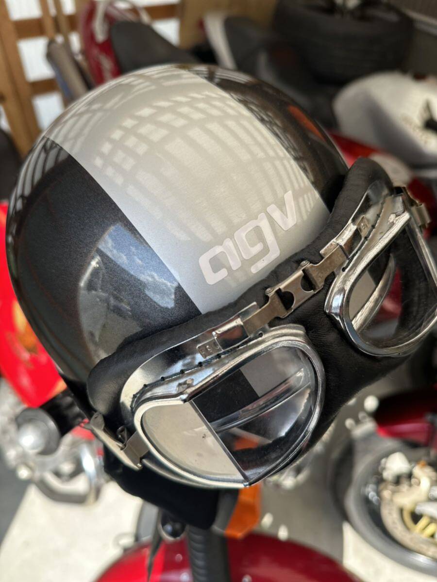 AGV ヘルメット ビンテージ 稀少 オシャレ カフェ