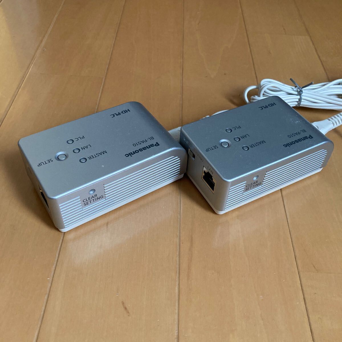 Panasonic/パナソニック PLC (電力線通信)アダプター BL-PA510 中古品の画像5