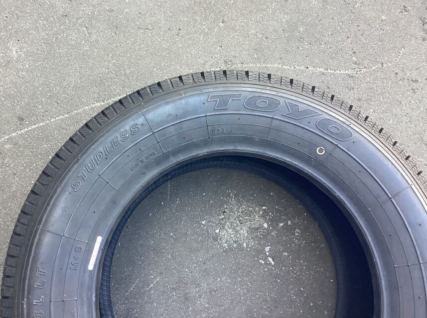 195/70R15 106/104L LT 2本 スタッドレス トーヨー デルベックス 934 中古(K1602) DELVEX ハイエース キャラバン ライトトラック_画像5