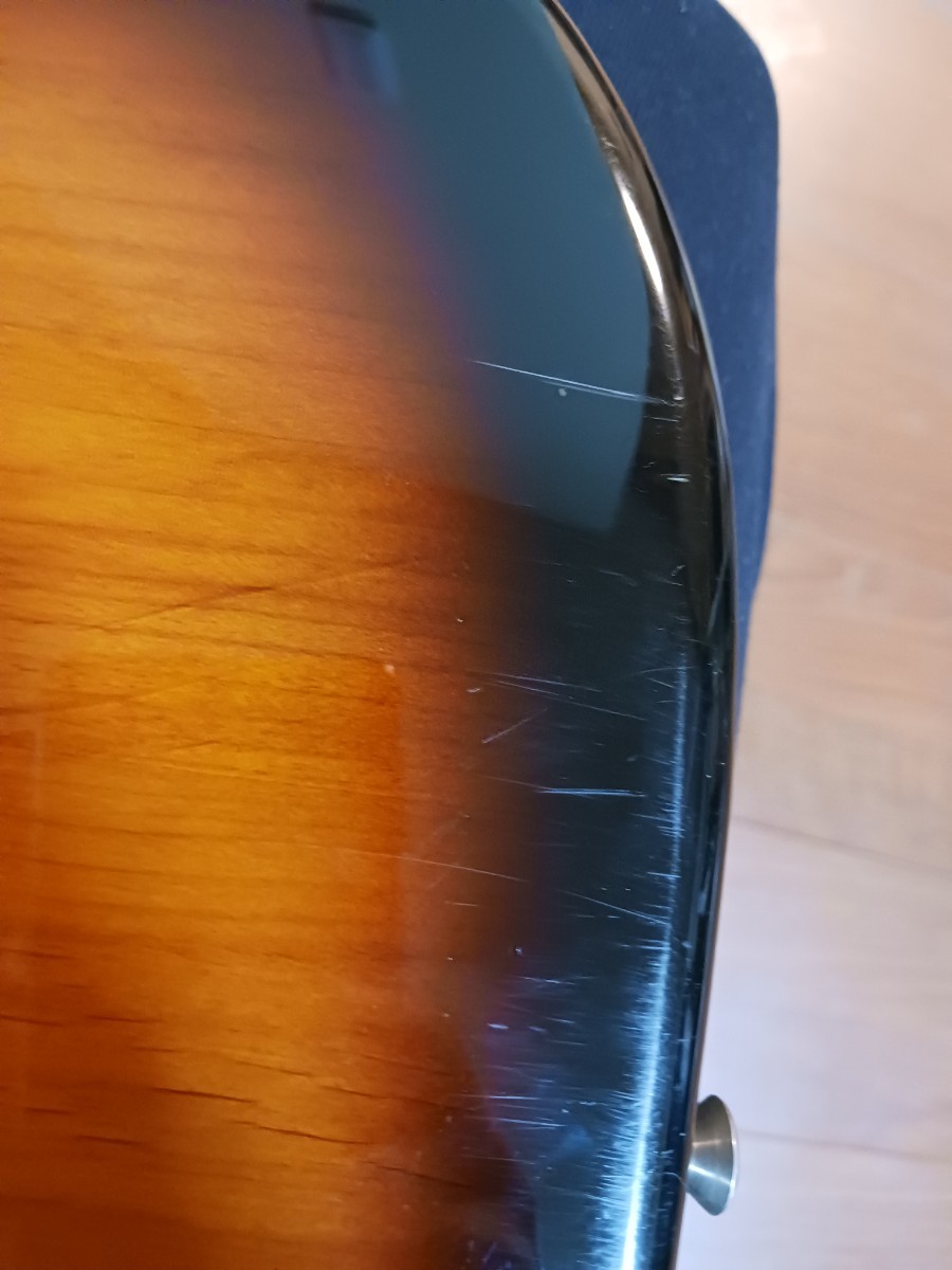 Squier by Fender Stratocaster Sunburst エレキギター ストラトキャスター サンバースト 美品の画像9