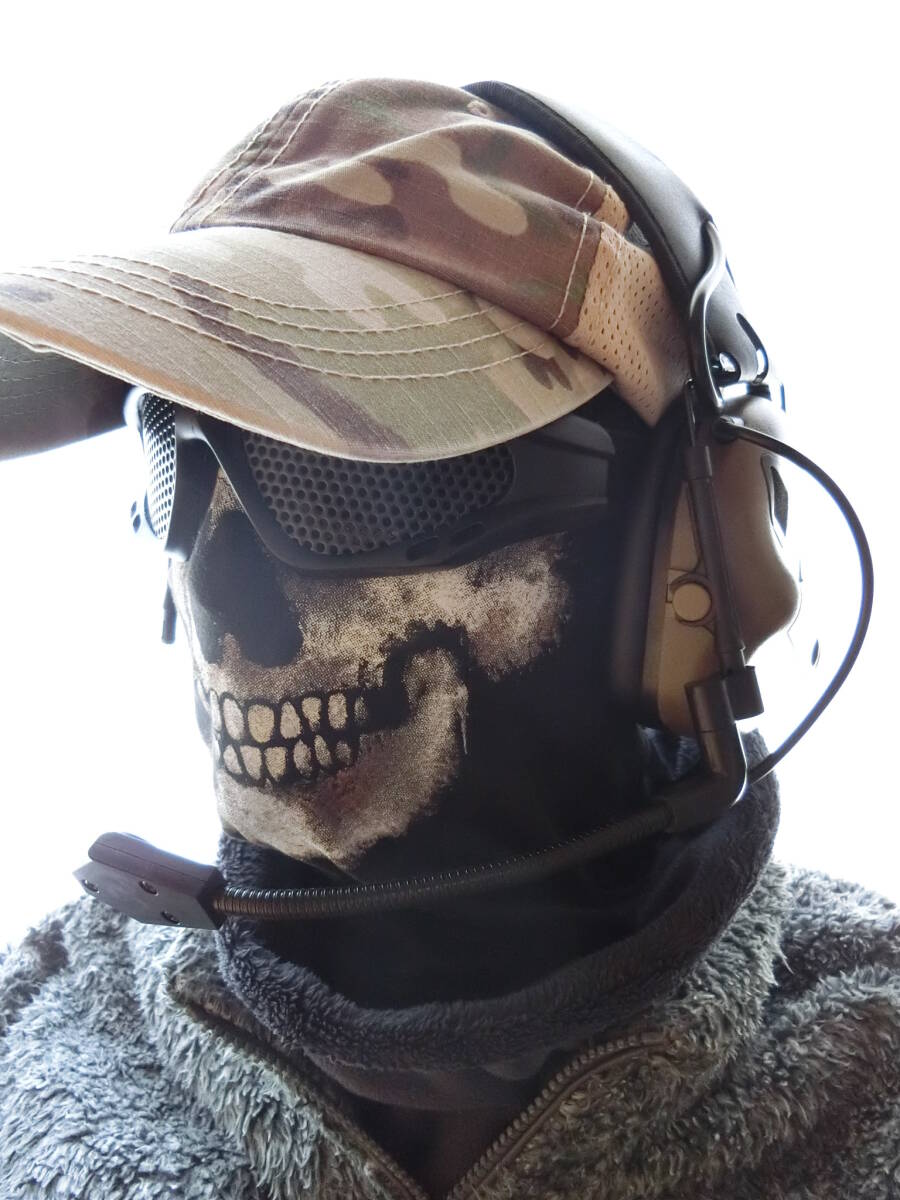 COD ゴーストマスク セット_※装着例です。