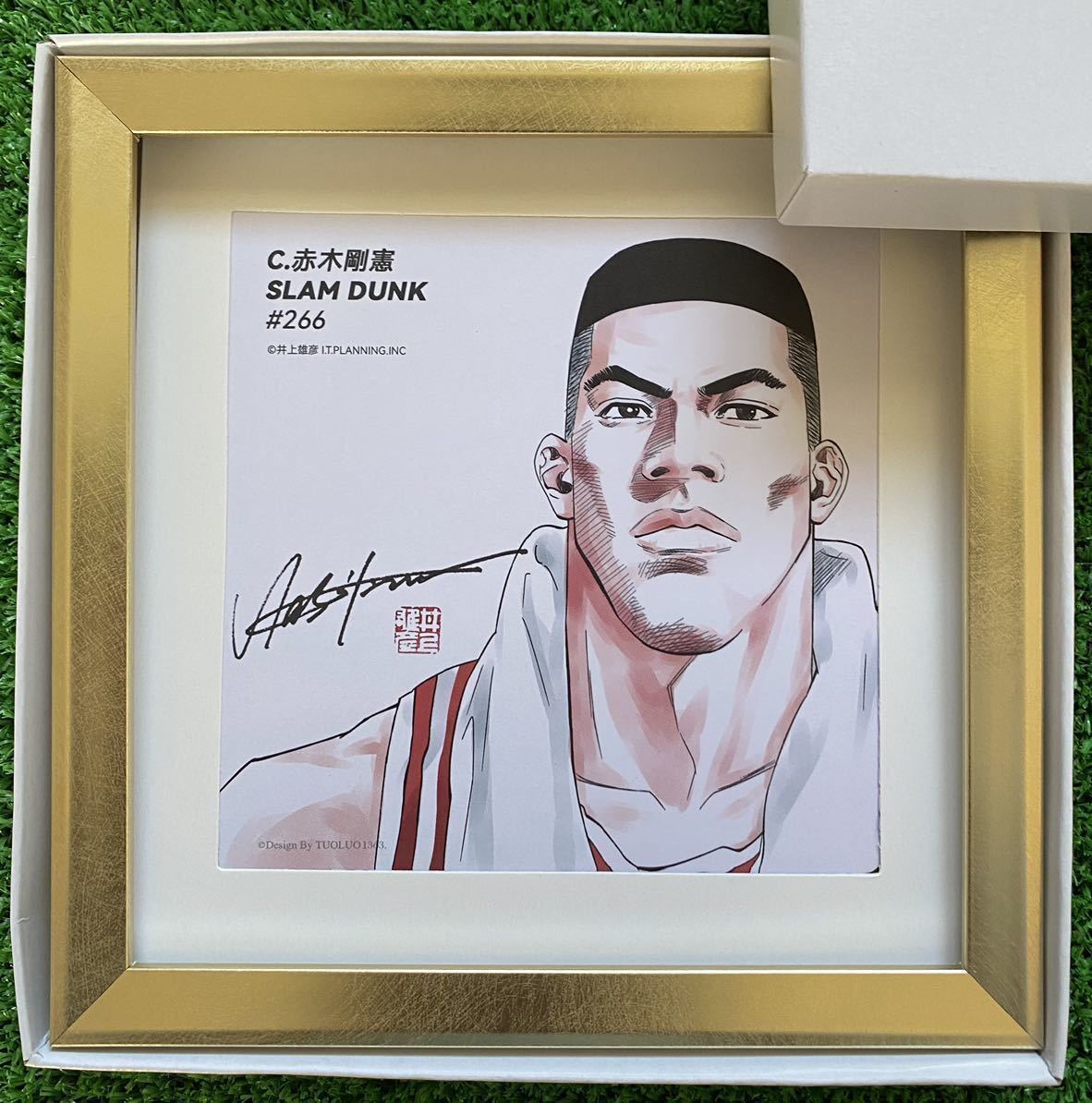 ゴールド仕様】額装品 スラムダンク SLAM DUNK 湘北 赤木剛憲 ゴールド仕様】額装品 スラムダンク SLAM DUNK 湘北 赤木剛憲