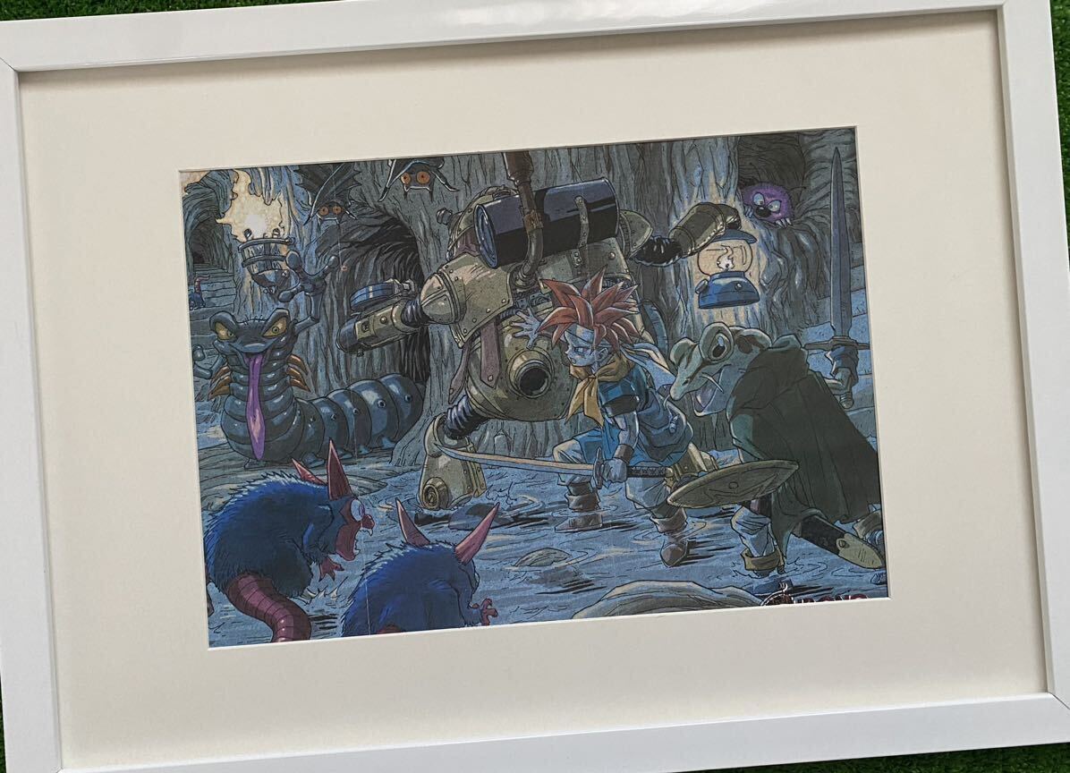 激レア】額装品 クロノトリガーF Chrono Trigger 鳥山明 AKIRA 激レア】額装品 クロノトリガーF Chrono Trigger 鳥山明 AKIRA