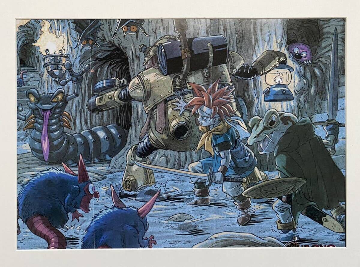 激レア】額装品 クロノトリガーF Chrono Trigger 鳥山明 AKIRA 激レア】額装品 クロノトリガーF Chrono Trigger 鳥山明 AKIRA