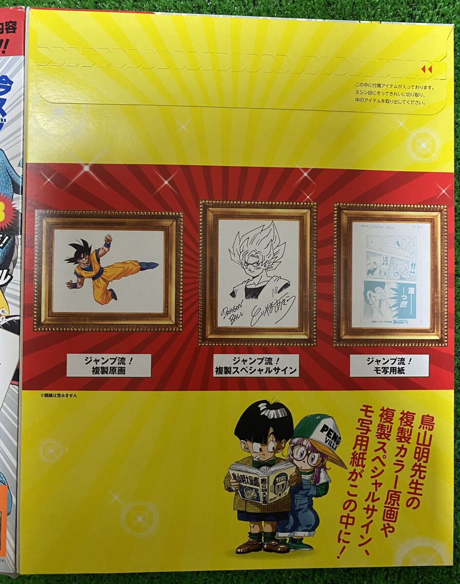 【激レア】ジャンプ流　ドラゴンボール　鳥山明　複製原画　モ写用紙　複製スペシャルサイン　DVD付き　DRAGON BALL_画像4