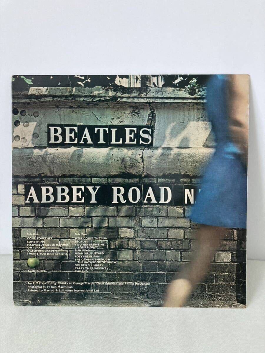 ザ・ビートルズ アナログレコード 輸入盤 Beatles - Abbey Road【 Made in Great Britain】LP レコード の画像2