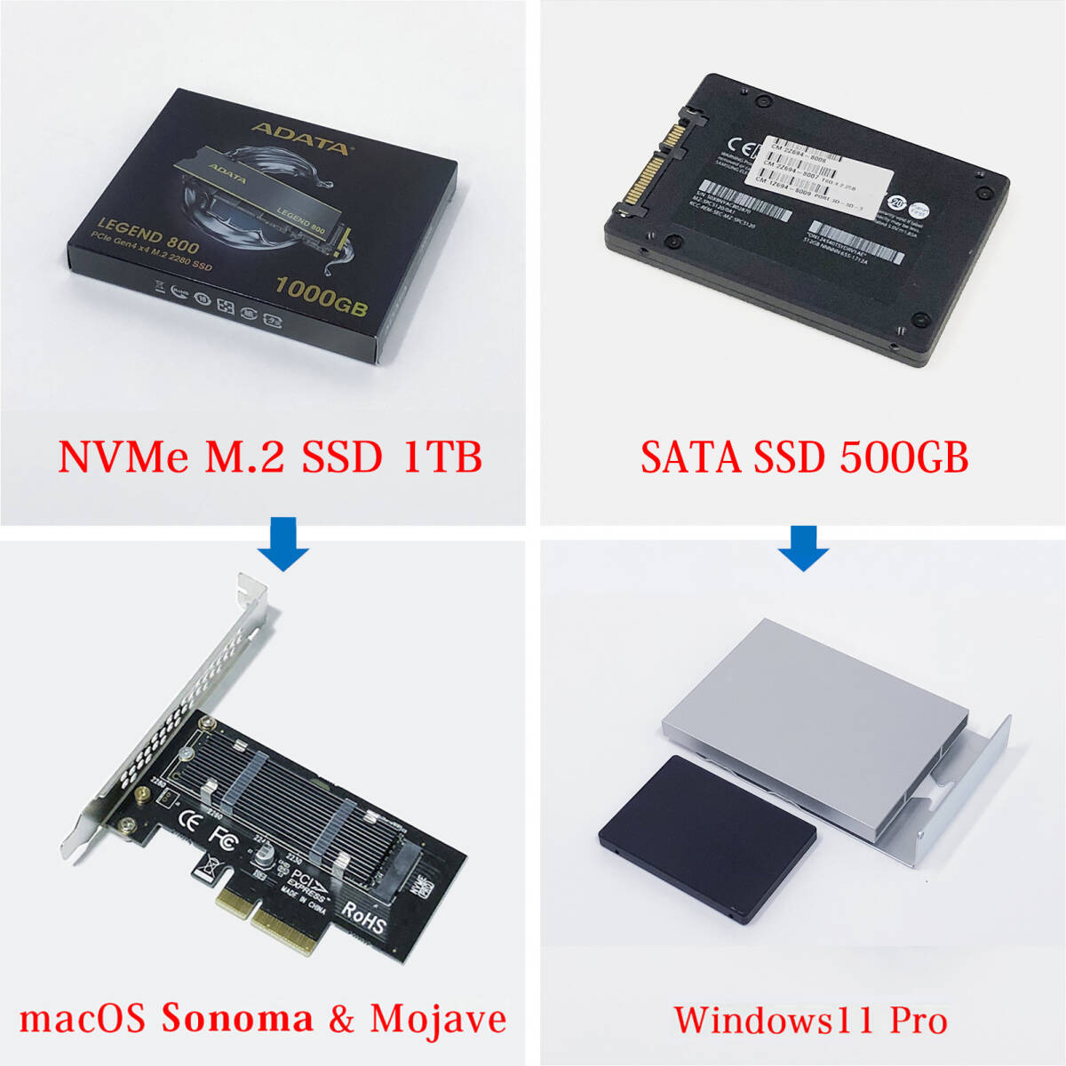 最強最終型モデル/MacPro Mid2012/3.46GHz(最大3.73GHz)6コア×2(12コア)/最新OS Sonoma・Mojave・Windows11/SSD1.5TB/HDD1TB/64GB/GTX770の画像7