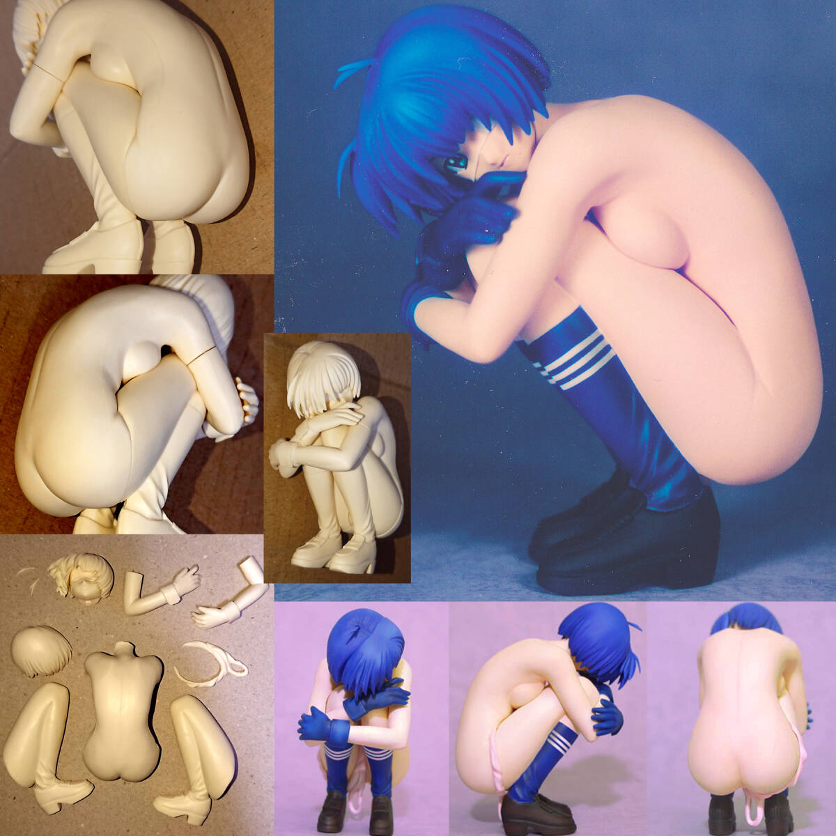早割 旅行 呂蒙子明 1/7 裏ジャケットVer. 石山智 レジン 原型 ワンフェス ガレージキット ガレキ その他