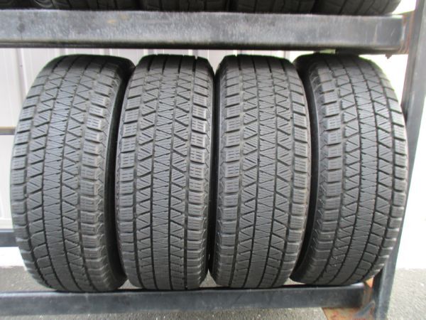 ★☆225/65R17 102Q ブリヂストン BLIZZAK DM-V3 スタッドレス 2019年製 4本 送料込 T37070221☆★インボイス領収書発行可能_画像1