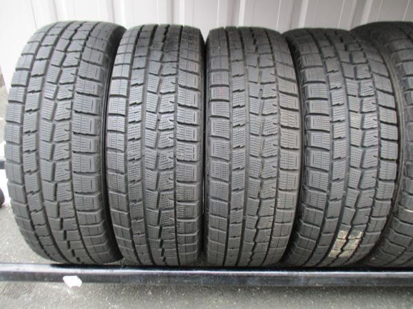 ★☆185/60R15 84Q ダンロップ WINTER MAXX WM01 スタッドレス 2019年製 4本 送料込 T37660229☆★インボイス領収書発行可能_画像1