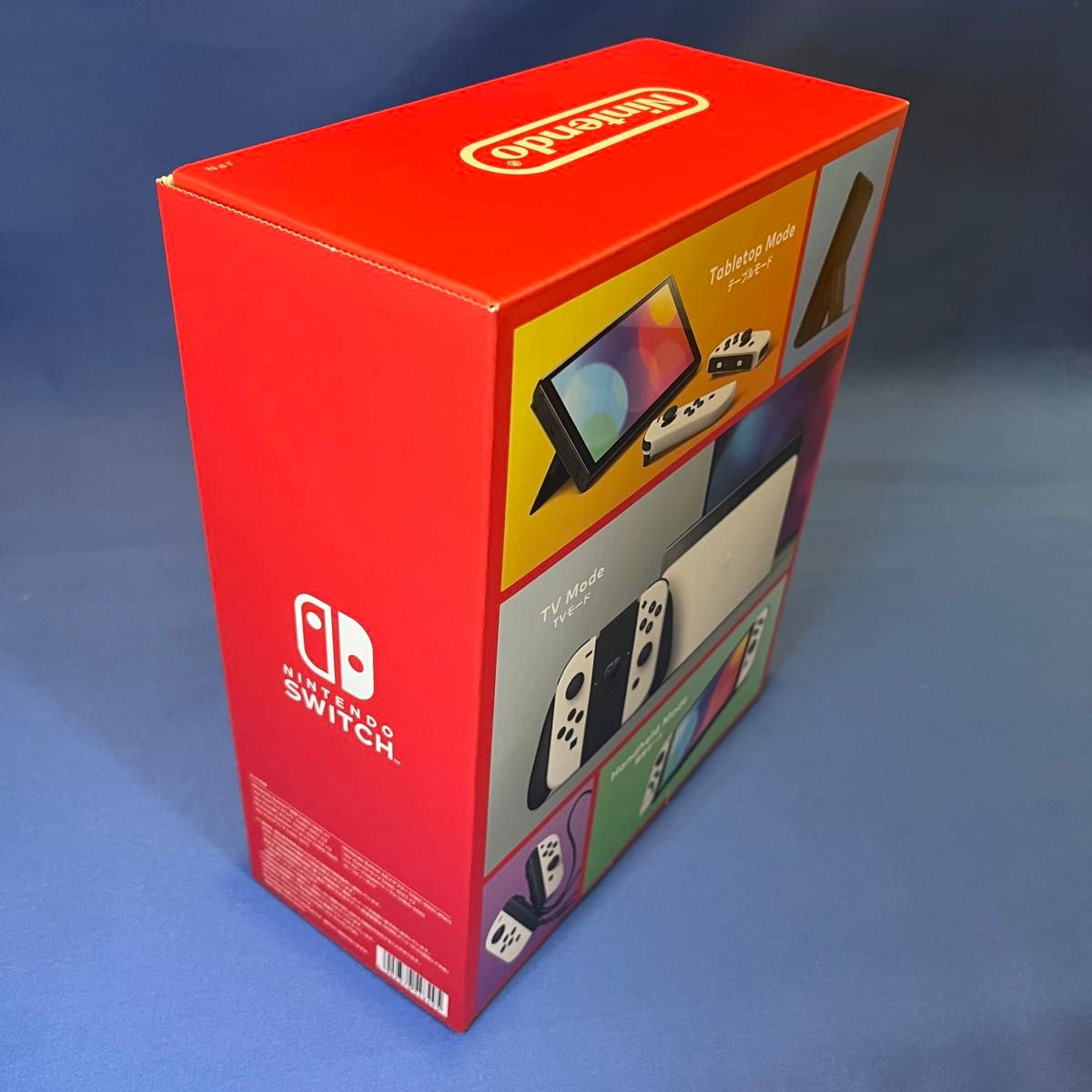 【新品未使用】Nintendo Switch 有機ELモデル Joy-Con(L)/(R) ホワイト + ガラスフィルム付き