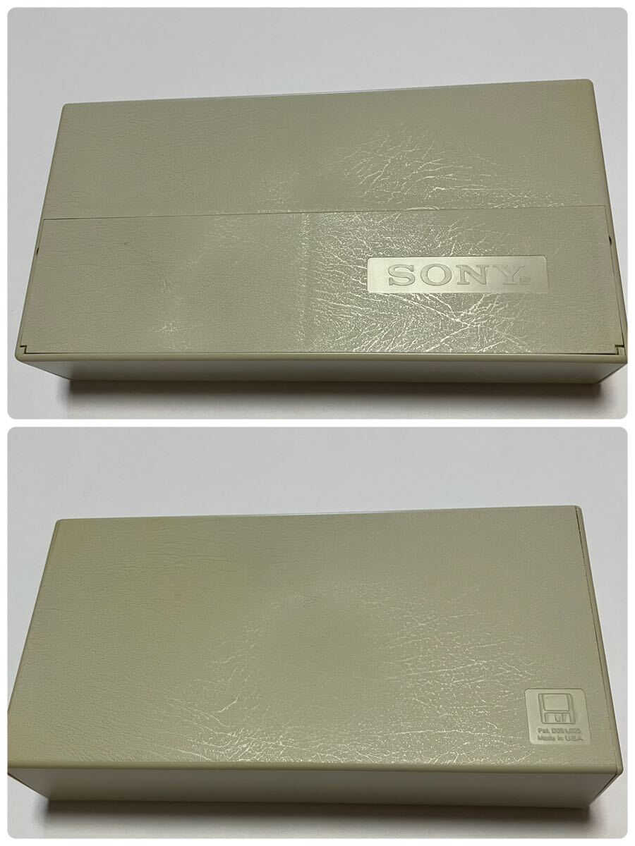 【未使用品】SONY ソニー MF2HD Micro Floppy Disk 20枚セット ジャンク ケース付きの画像6