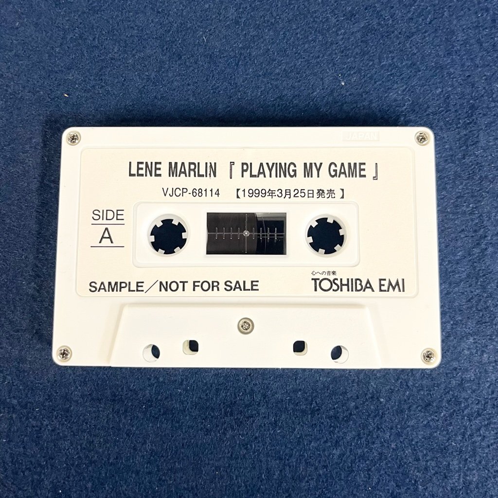 希少! レア! プロモ Lene Marlin - Playing My Game カセットテープ 非売品 サンプル品 レネ・マーリン digjunkmarketの画像4