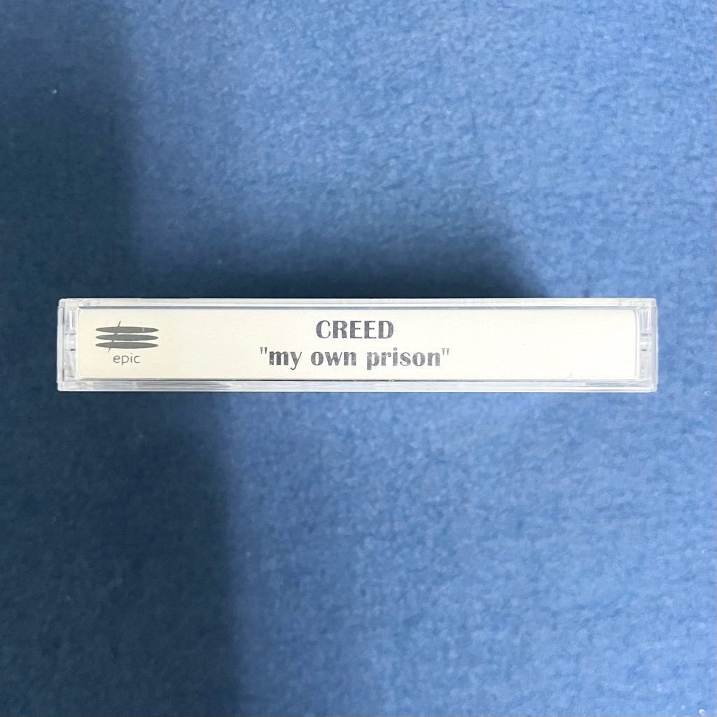 希少! レア! プロモ Creed - My Own Prison カセットテープ 非売品 クリード マイ・オウン・プリズン digjunkmarketの画像2