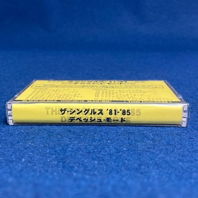 希少! レア! プロモ DEPECHE MODE / THE SINGLES 81-85 カセットテープ 非売品 サンプル品 デペッシュ・モード ザ・シングルス 81-51 digjの画像3