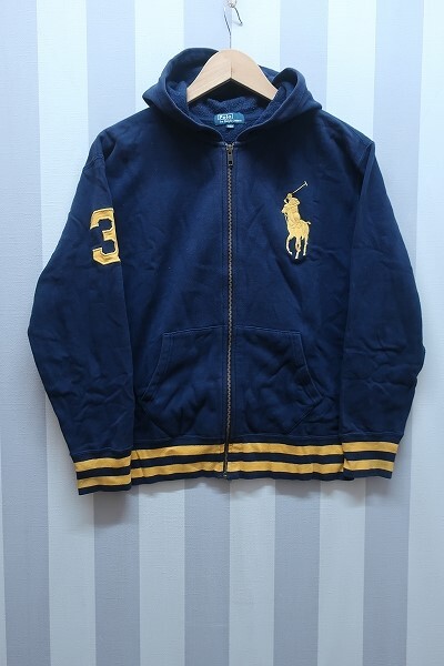 2-7024A/Ralph Lauren スウェットジップパーカー ラルフローレン _画像1