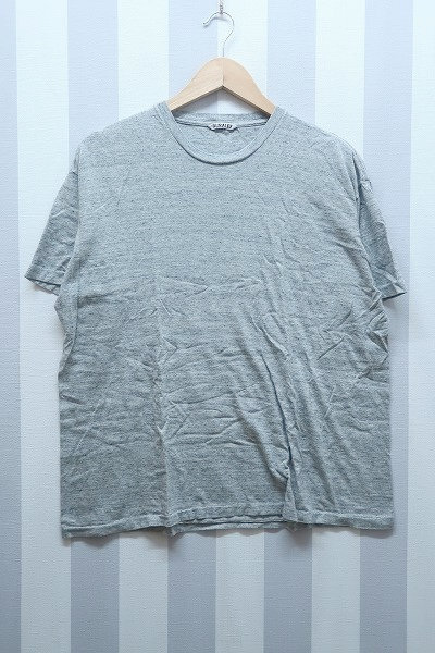 at2463/AURALEE A00T01ST SEAMLESS CREW NECK TEE オーラリー シームレスクルーネックTシャツ 送料200円 _画像1