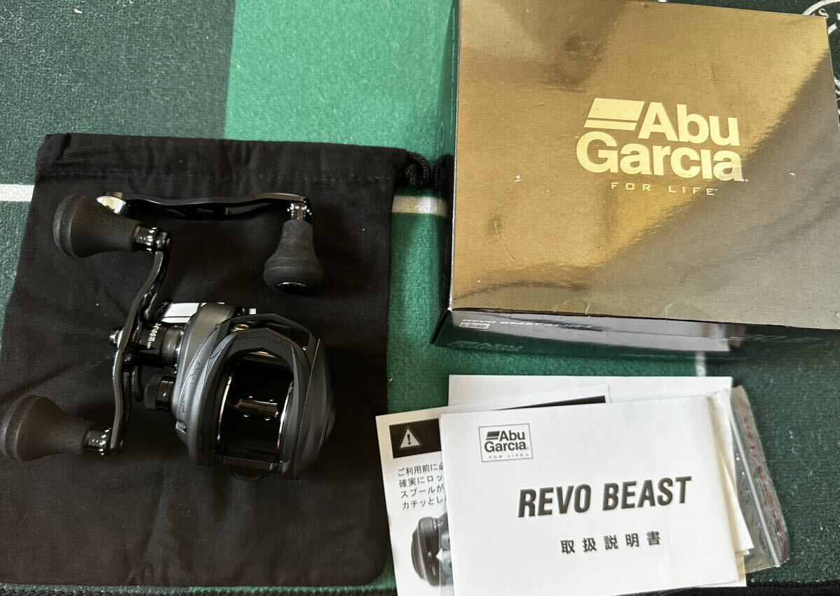 アブガルシア ② REVO beast レボビースト　中古　左ハンドル