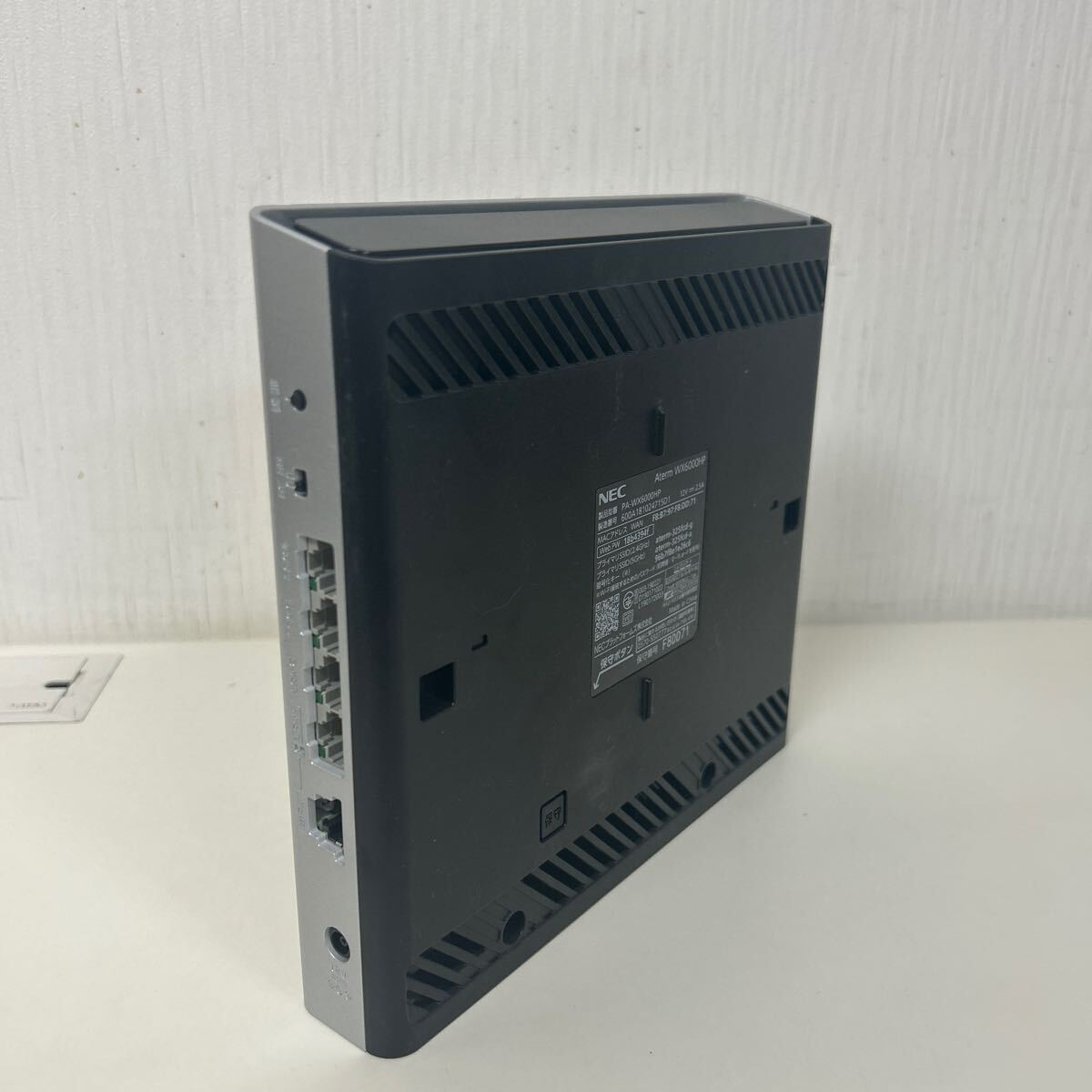 【1円スタート】NEC Aterm PA-WX6000HP ルーター 無線LAN NEC Atermシリーズ AX6000HP _画像4