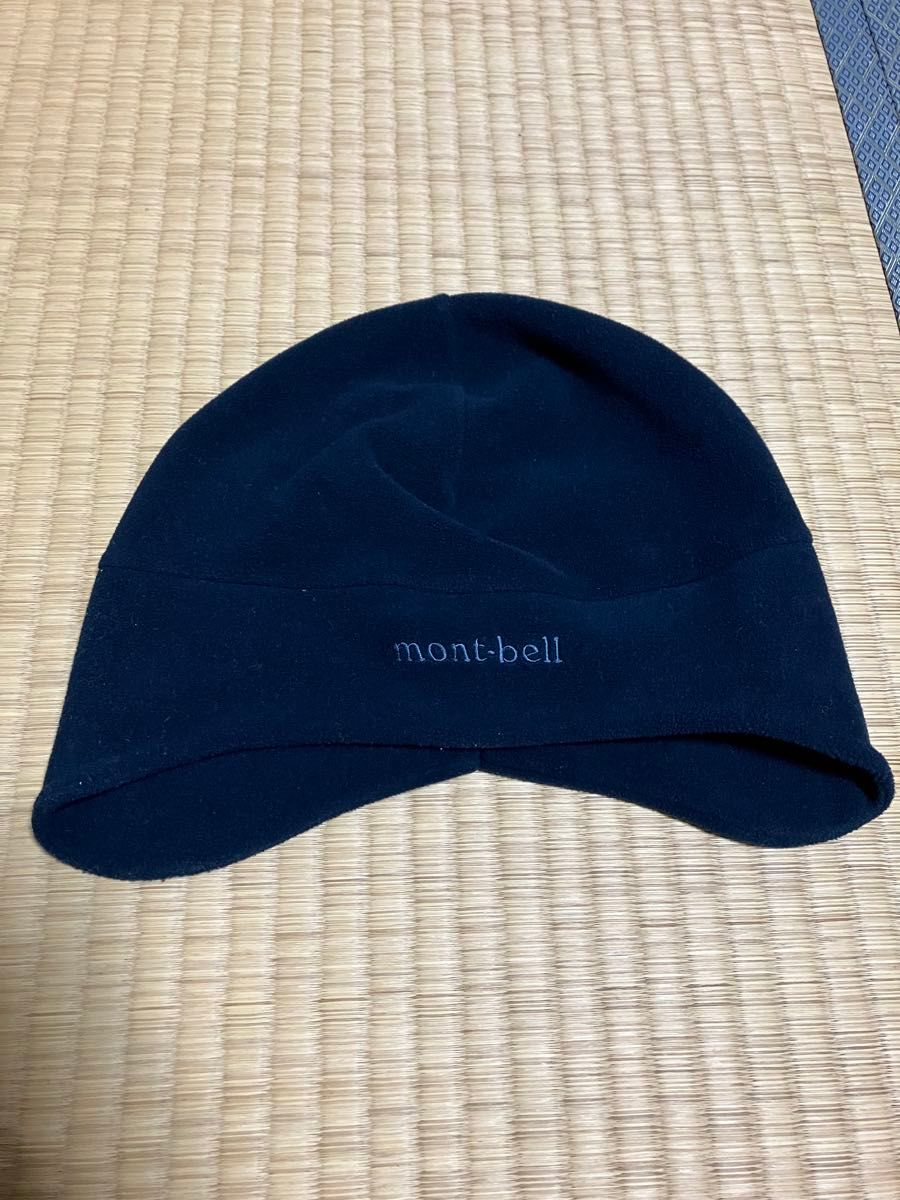 mont-bell シャミースキャップ　ウィズイヤー　Mサイズ ネイビー