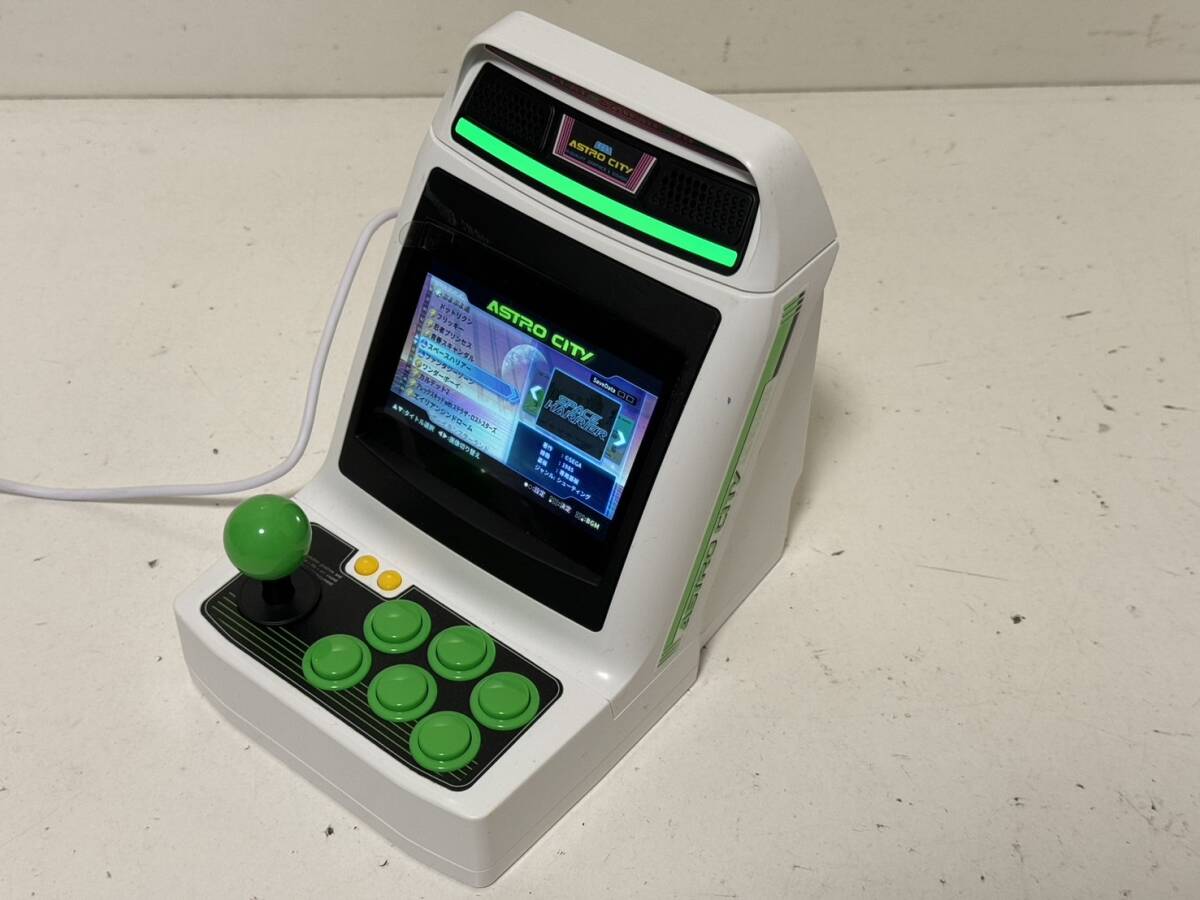 【SEGA セガ ゲーム機 アストロシティミニ ASTRO CITY mini ACS-1001 本体】 【初期化済み】の画像5