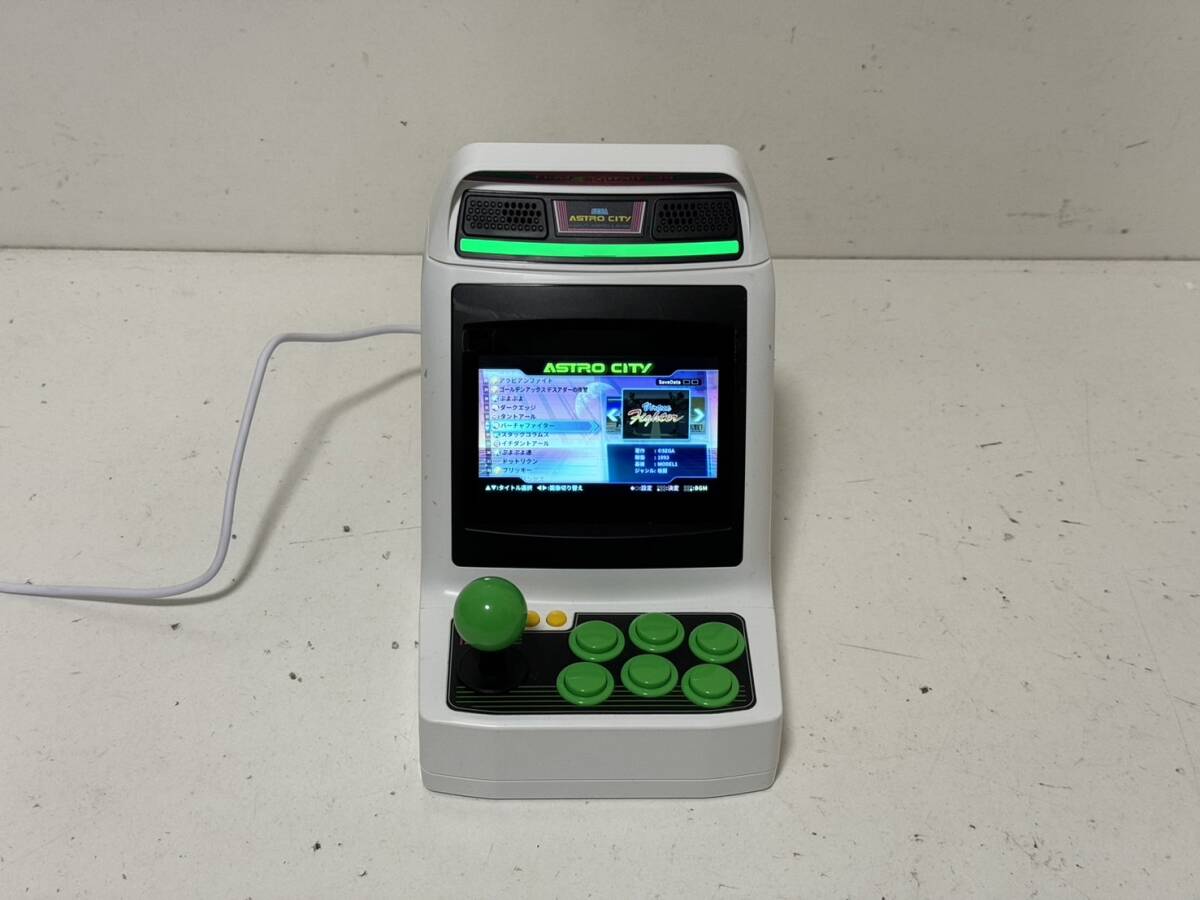 【SEGA セガ ゲーム機 アストロシティミニ ASTRO CITY mini ACS-1001 本体】 【初期化済み】の画像1