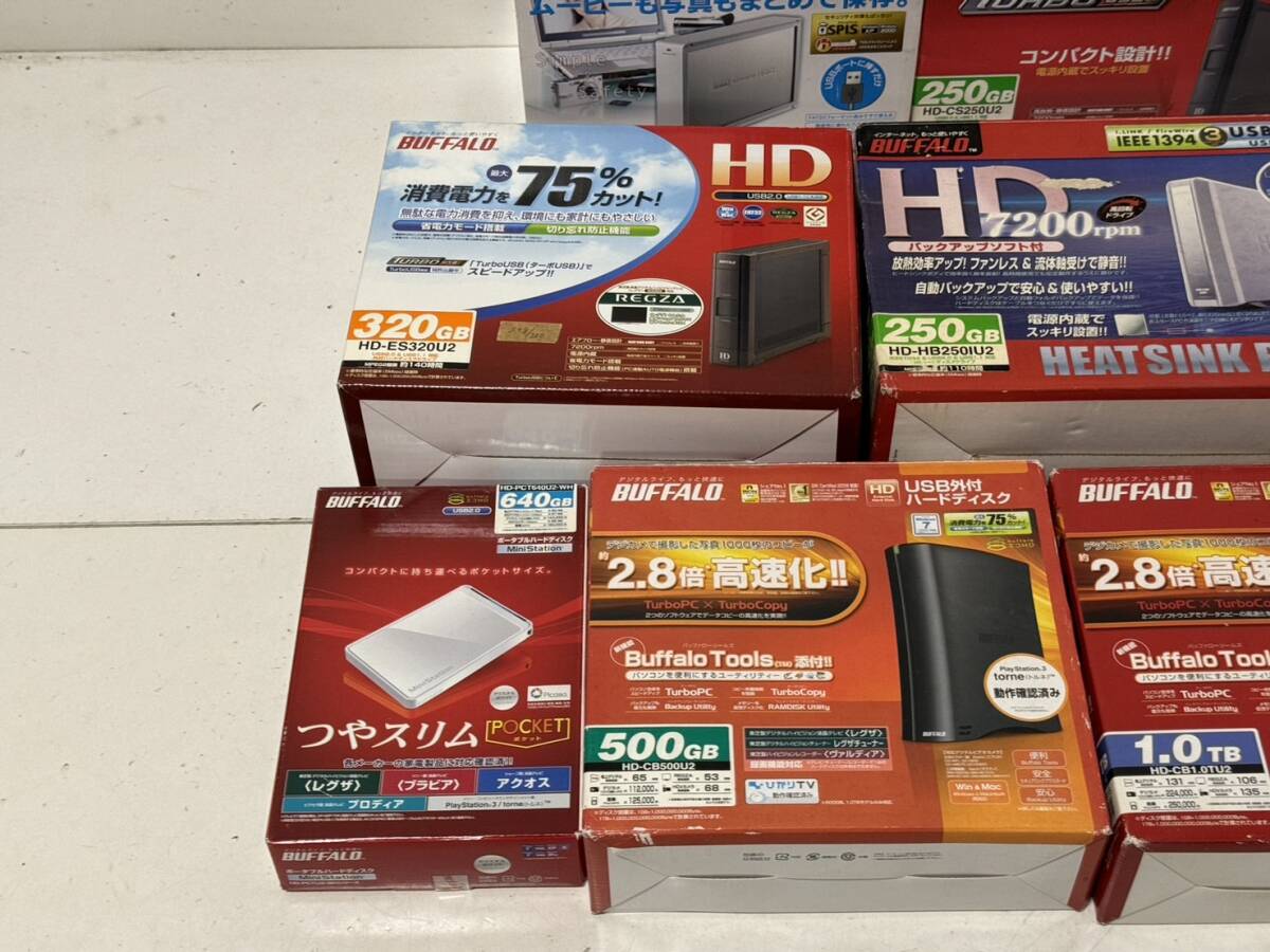 【バッファロー 他 外付け 他　HDD ハードディスク 本体 他 大量まとめ 】【動作未確認】ジャンク_画像6