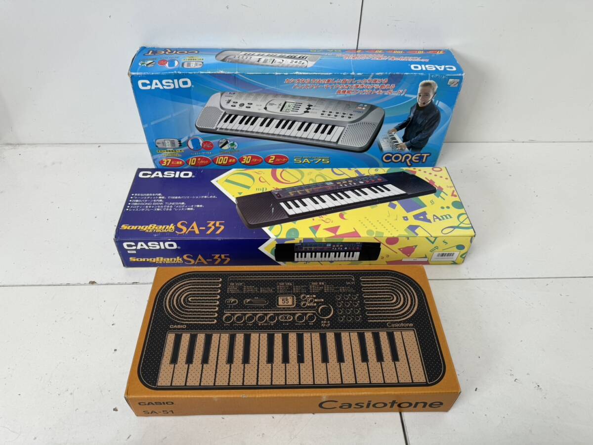 Casio SA-35 Keyboard キーボード カシオ ジャンク -GrunSound-m022- Casio SA-35 Keyboard キーボード カシオ ジャンク -GrunSound-m022-