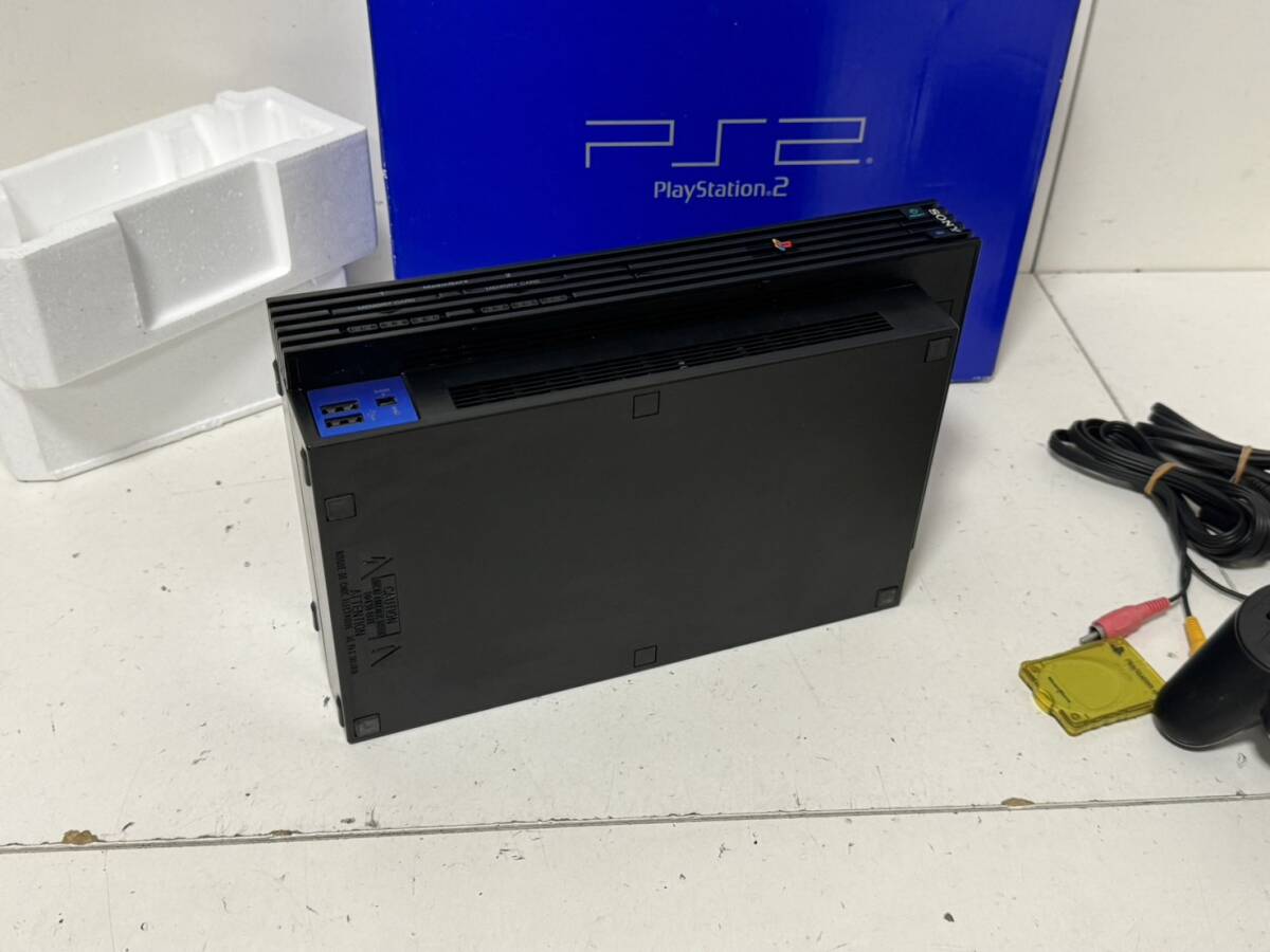 【ソニー PS2 本体セット SCPH-30000 ブラック メモリーカード コントローラー 】_画像8