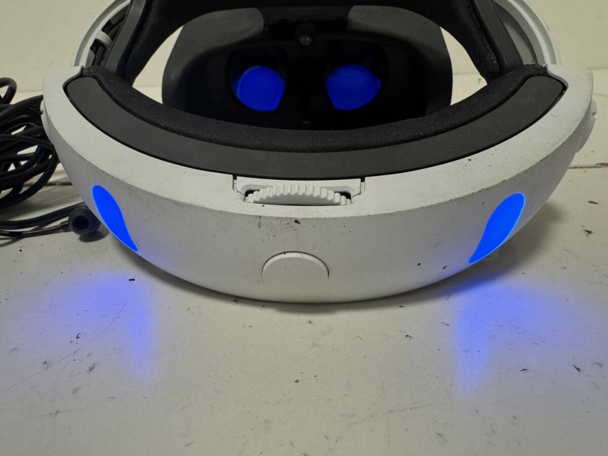 【SONY PS4 PSVR CUH-ZVR2 CUHJ-16003 本体 カメラ プロセッサーユニット ACアダプタ ケーブル】【簡易チェック/通電起動確認済み】_画像2