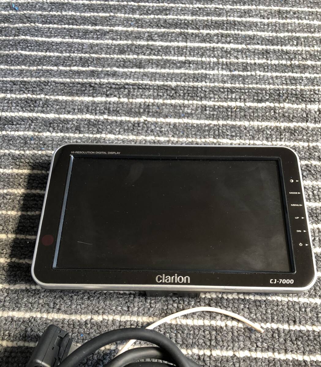 clarion クラリオン バックモニター モニター バックカメラ用 CJ clarion クラリオン バックモニター モニター バックカメラ用 CJ