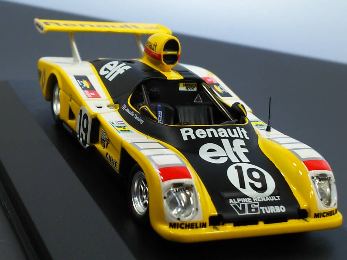 1/43 IXO RENAULT ALPINE A442 #19 Le Mans 1976 ルマン 24H ルノー プロトタイプ イクソ 同梱歓迎 追跡可 匿名配送 の画像8