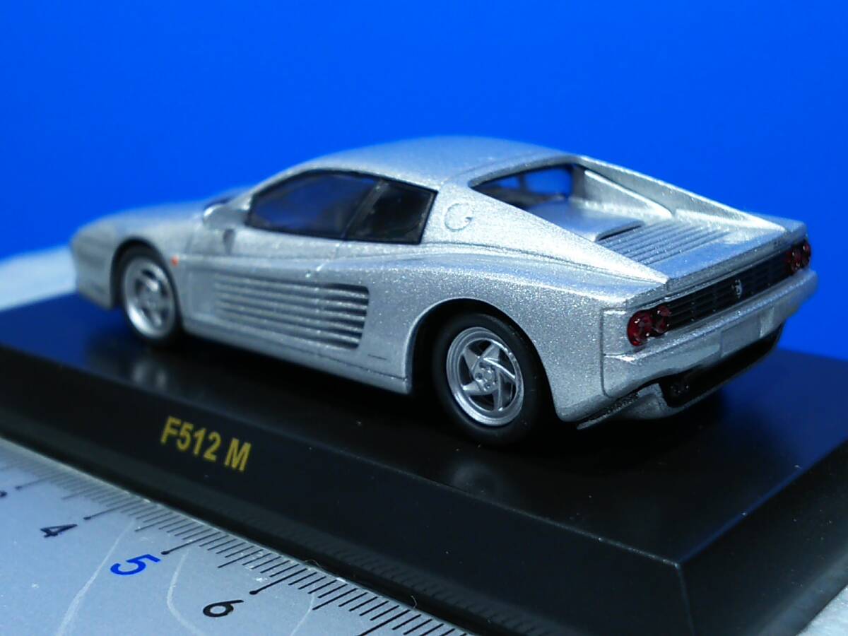 *1/64 京商 組立済 F512 M Silver (III) フェラーリ ミニカーコレクション シルバー 第三弾 同梱歓迎 追跡有 匿名配送_画像7