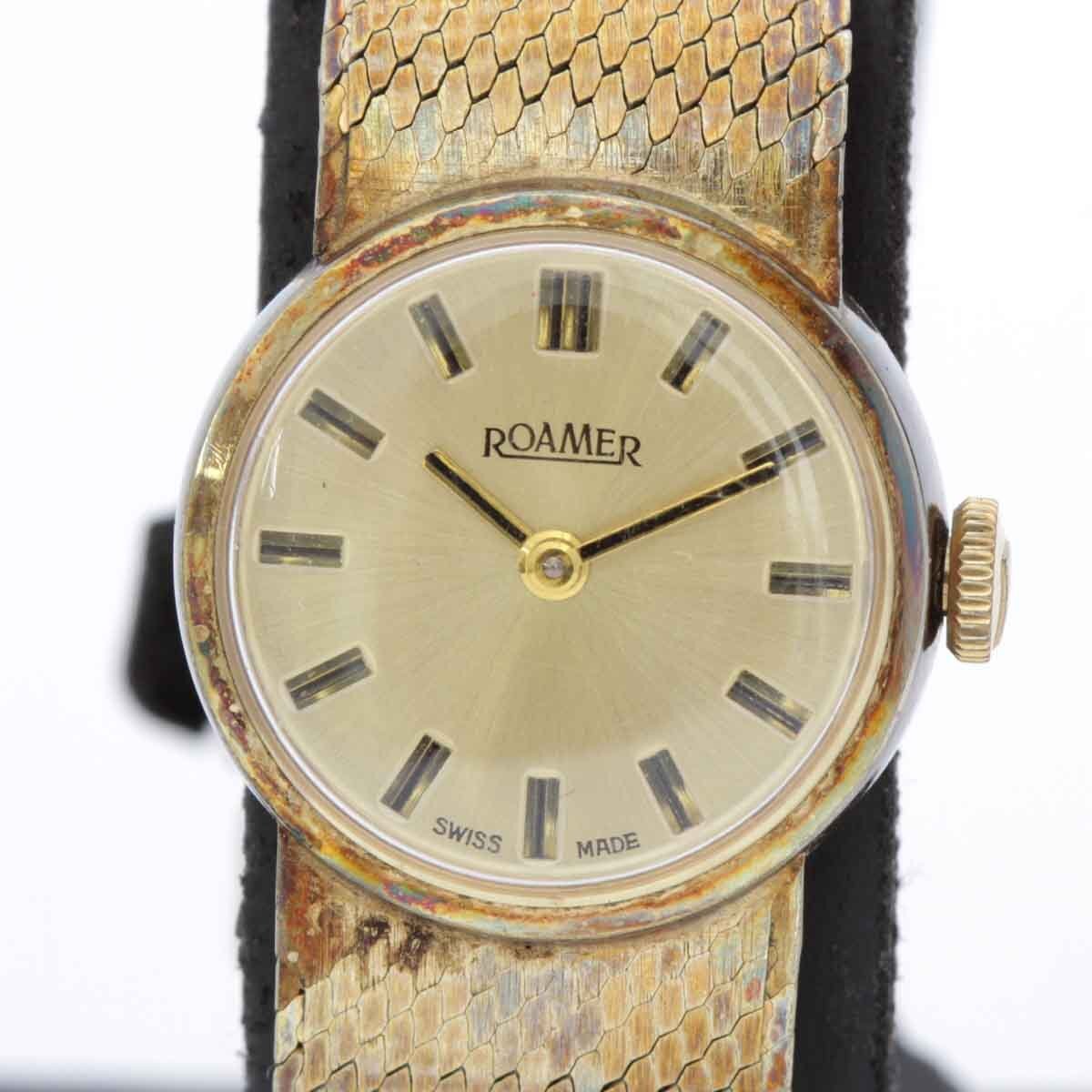 [USED] ROAMER wristwatch quartz lady's 