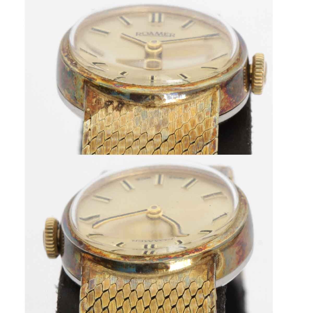 [USED] ROAMER wristwatch quartz lady's 