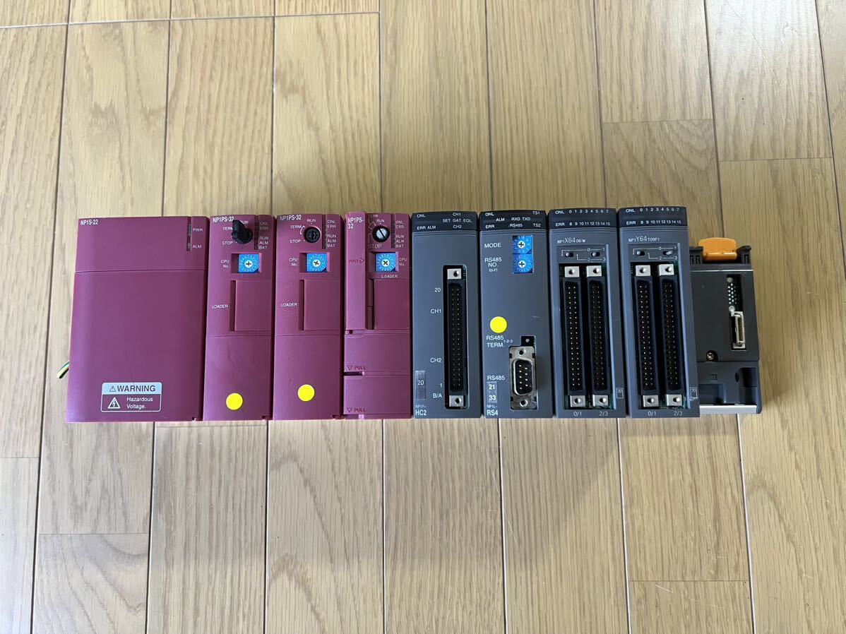 FUJI 富士電機 PLC シーケンサ Micrex SX NP1S-22 NP1PS-32 NP1F FUJI 富士電機 PLC シーケンサ Micrex SX NP1S-22 NP1PS-32 NP1F