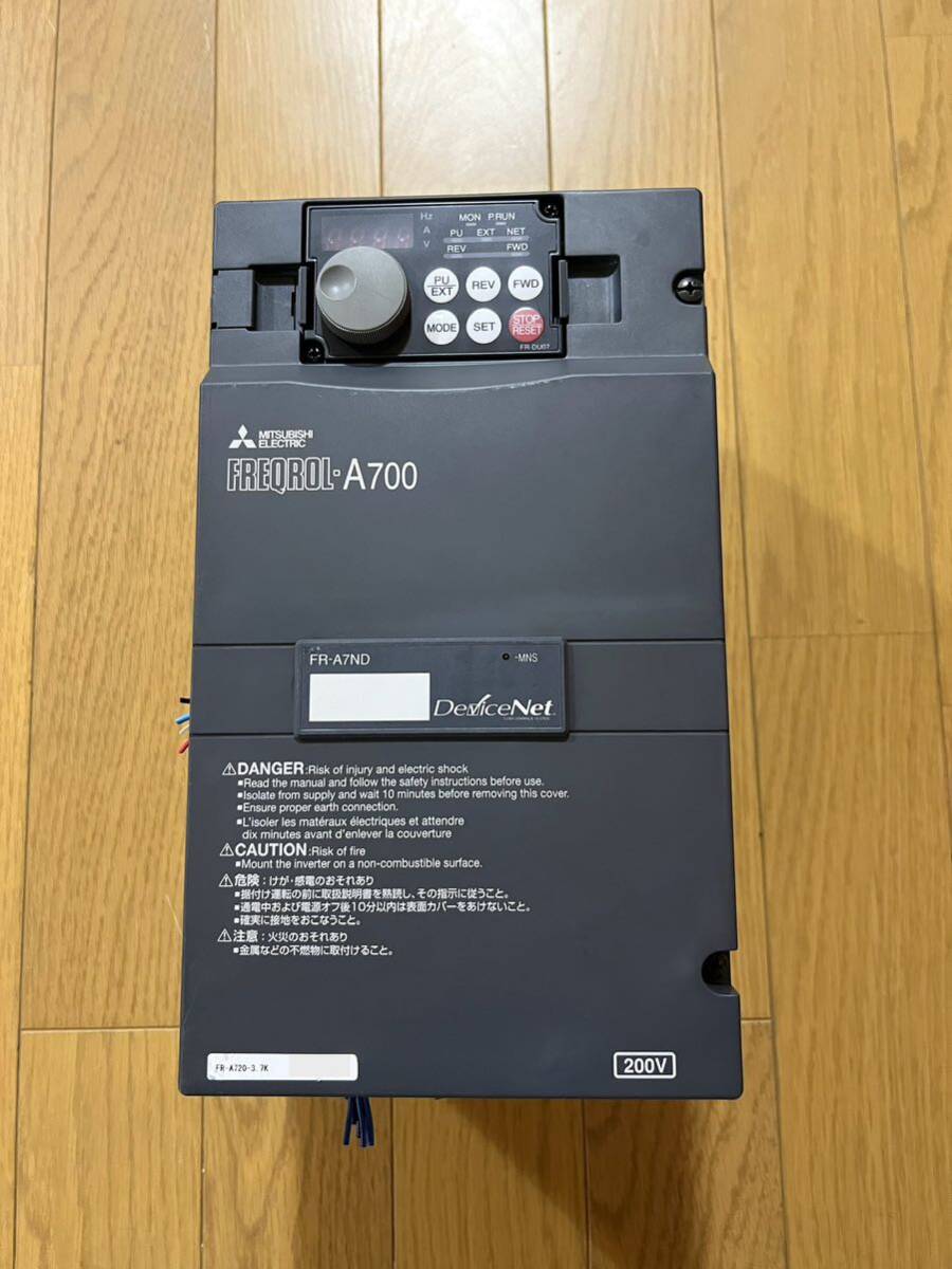MITSUBISHI 三菱電機 インバーター FR-A720-3.7K-82 3PH 200-220V MITSUBISHI 三菱電機 インバーター FR-A720-3.7K-82 3PH 200-220V