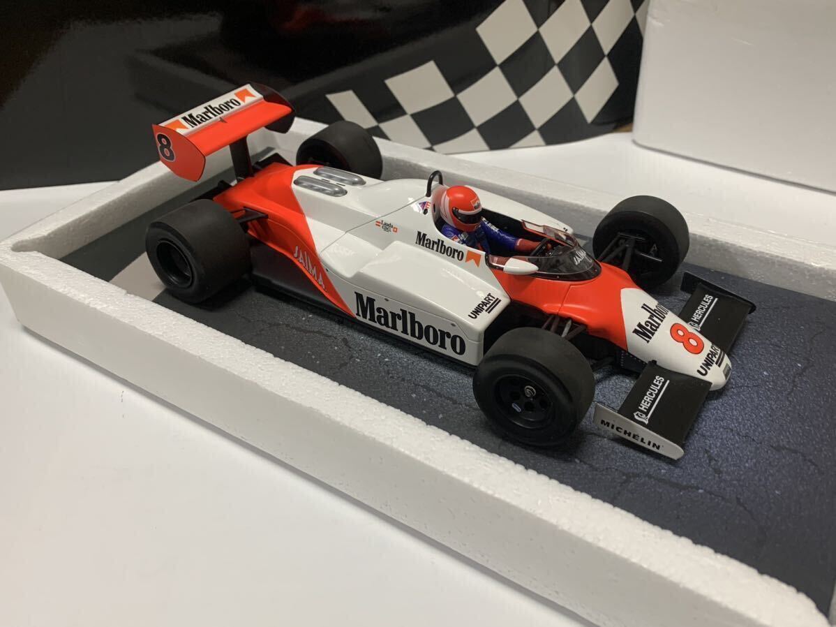 MINICHAMPS 1:18 McLAREN FORD MP4/1C N. LAUDA USA GP WEST 1983 ミニチャンプス マクラーレンMP4 ニキ・ラウダ F1 Marlboroの画像8