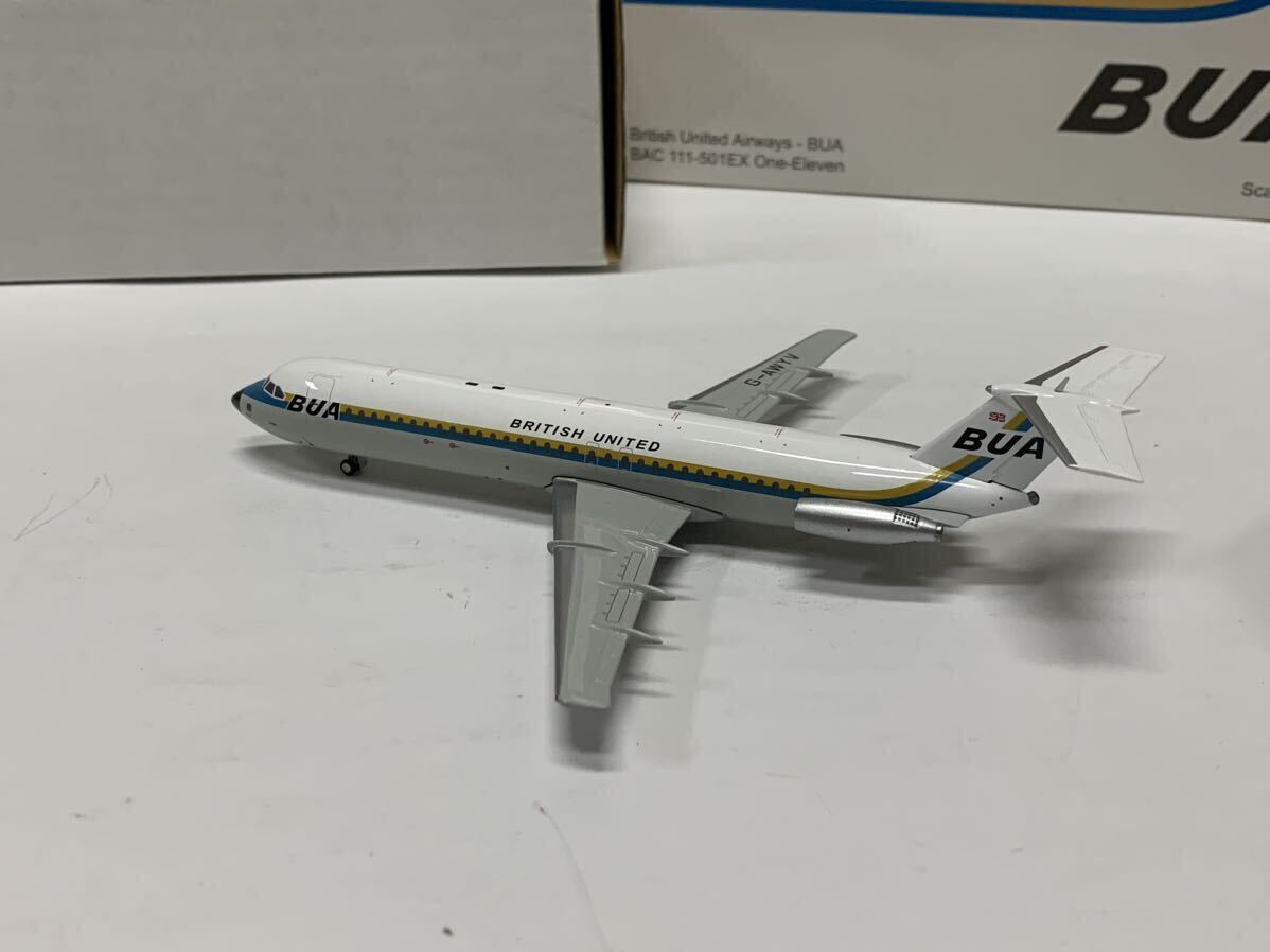 JC Wings 1/200 British United Airways - BUA BAC 111-501EX One-Eleven 航空機模型　完成品　飛行機　旅客機　_画像8