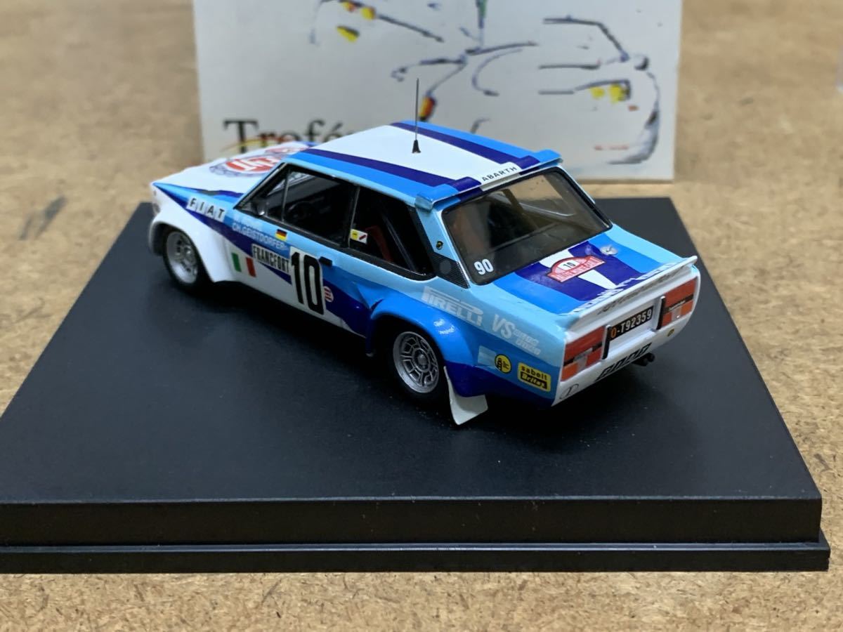 Trofeu 1/43 Fiat 131 Abarth Works Team 1st. Monte Carlo 1980 Trofeu Fiat 131 abarth Monte Carlo new goods 