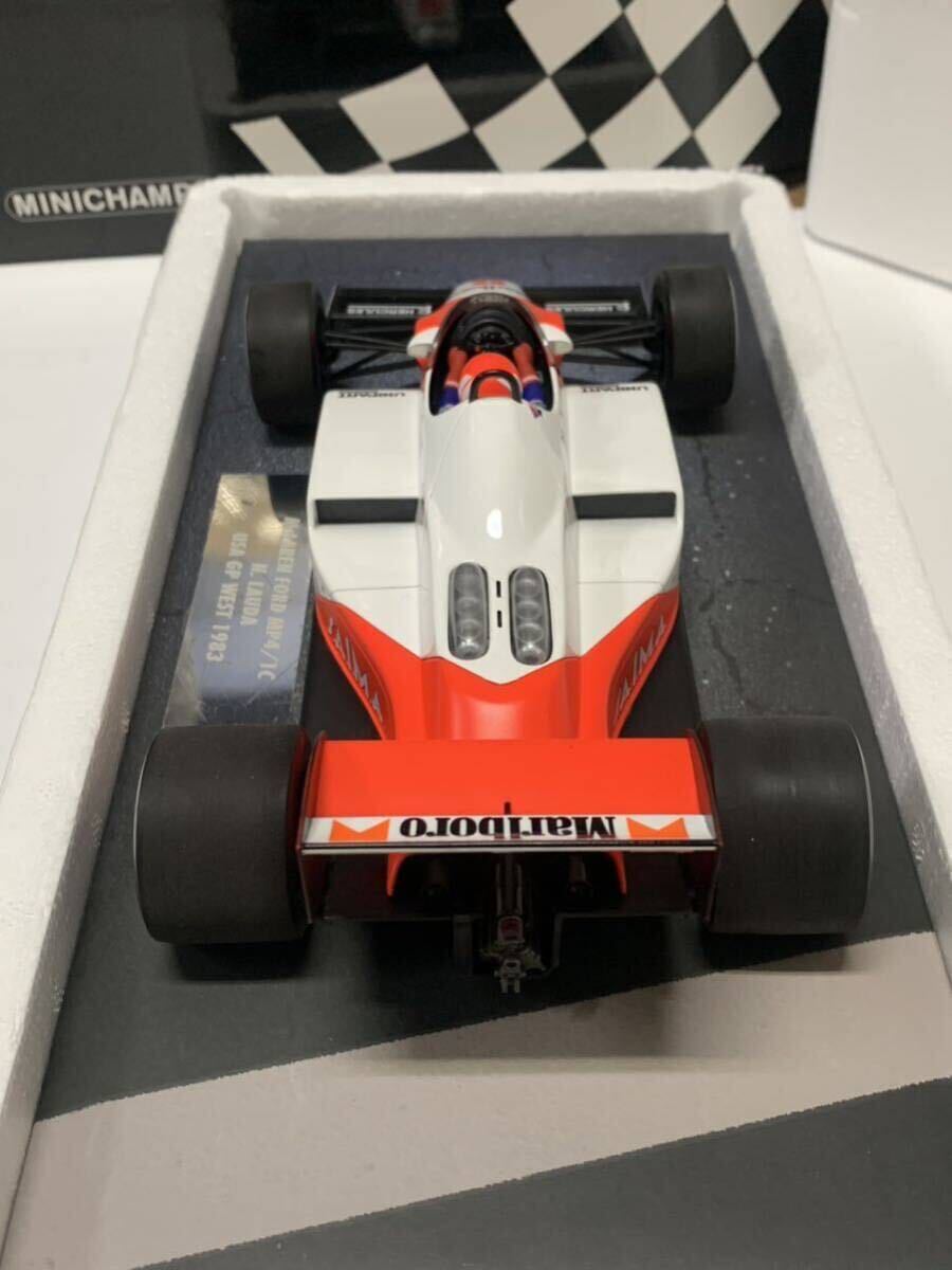 MINICHAMPS 1:18 McLAREN FORD MP4/1C N. LAUDA USA GP WEST 1983 ミニチャンプス マクラーレンMP4 ニキ・ラウダ F1 Marlboroの画像5