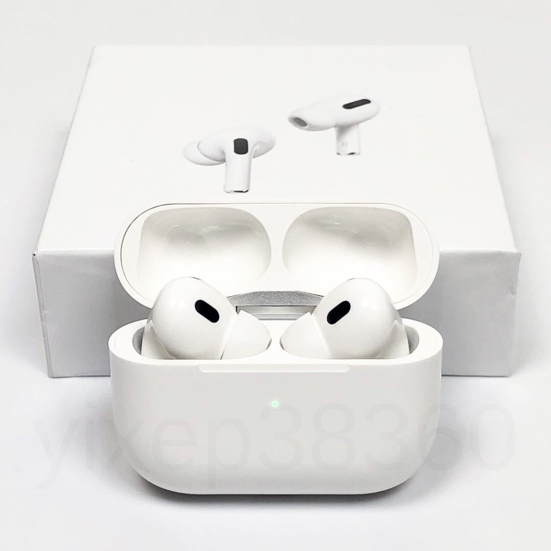 【新品】第2世代 AirPods Pro 代替品 ワイヤレスイヤホン Bluetooth 高音質サウンド 充電ケース 充電ケーブル付きyt203 iPhone 13 14 15_画像1